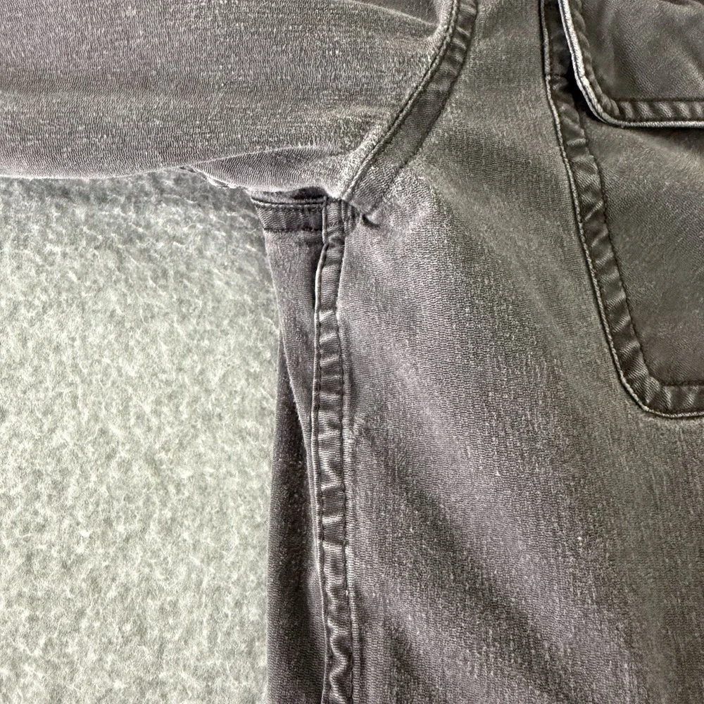 Faherty Stretch Gray Blanket Lined CPO Shirt Jacket Workwear Men's Small